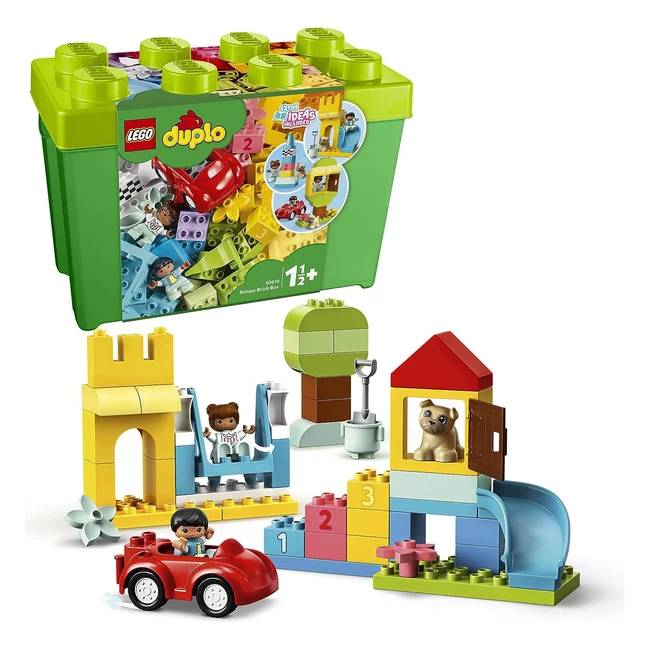 LEGO 10914 Duplo Classic Deluxe Brick Box - Educational Learning Toys for Toddlers - Ages 1.5-3