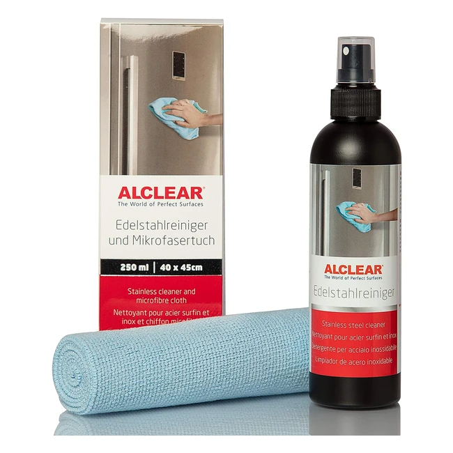 Limpiador Profesional de Acero Inoxidable 250ml - Alclear 721er