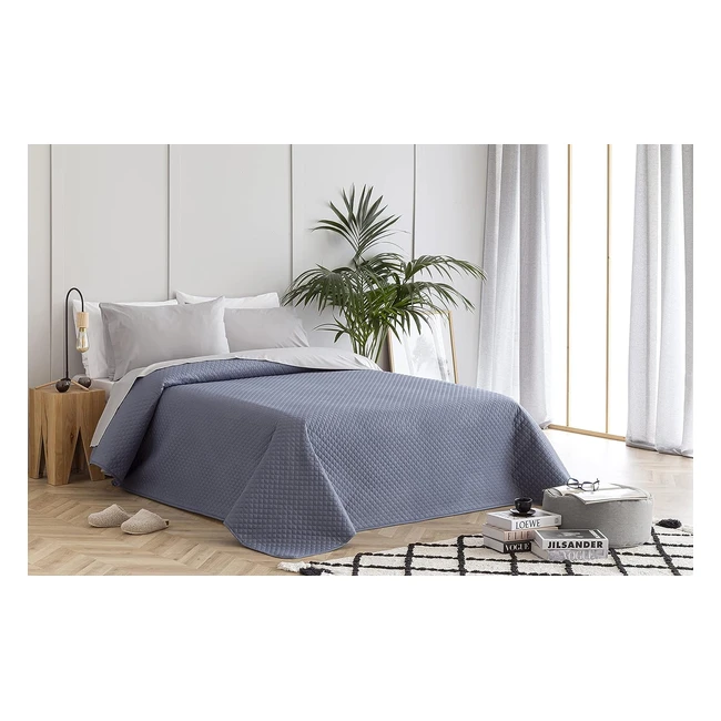 Colcha Bout Fina Rombos Primavera Verano Otoo Invierno 100 Microfibra 8090180x