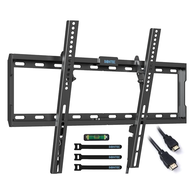 Support mural TV Bontec pour téléviseurs incurvés/plats LED LCD OLED plasma jusqu'à 55 kg
