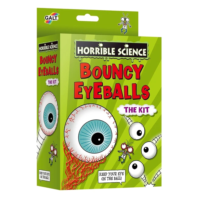 Galt Toys Horrible Science Bouncy Eyeballs Kit | Ages 6+