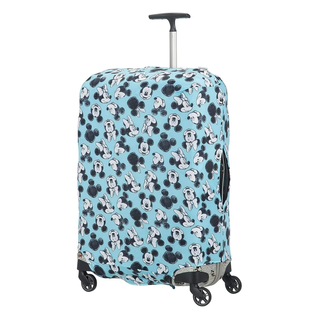 Funda para Maleta Samsonite Disney Lycra Azul MickeyMinnie - Ref. 123456789 - Protección Extra