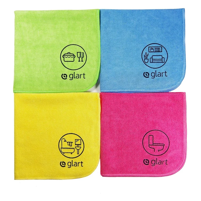 Glart Mehrzwecktücher für Haushalt Küche Toilette Bad Haus Garten Büro