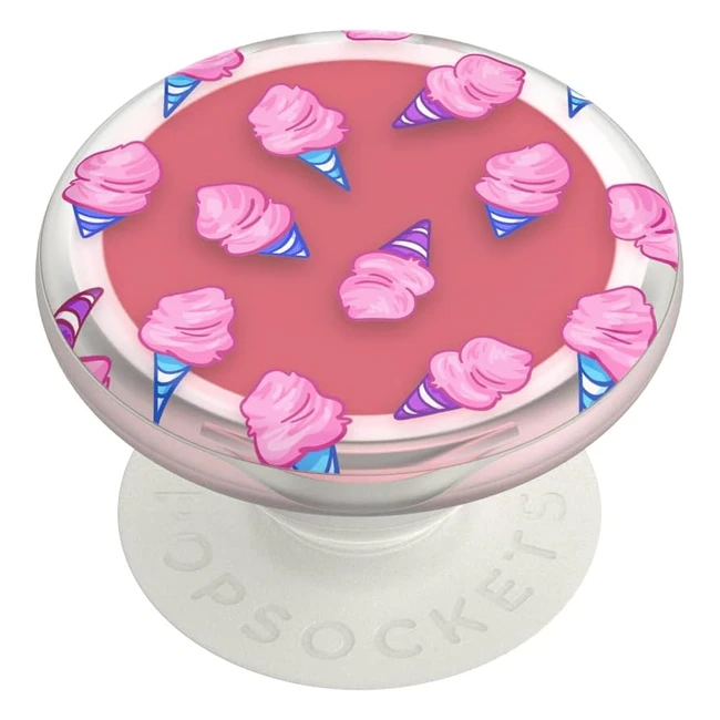 Popsockets Popgrip Lips - Supporto e impugnatura per telefoni cellulari e tablet - Poptop balsamo per le labbra intercambiabile