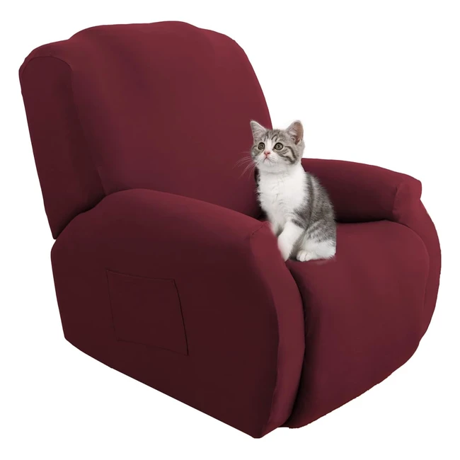 Copripoltrona Relax Reclinabile Jaotto - Fodera Universale - Vino Rosso