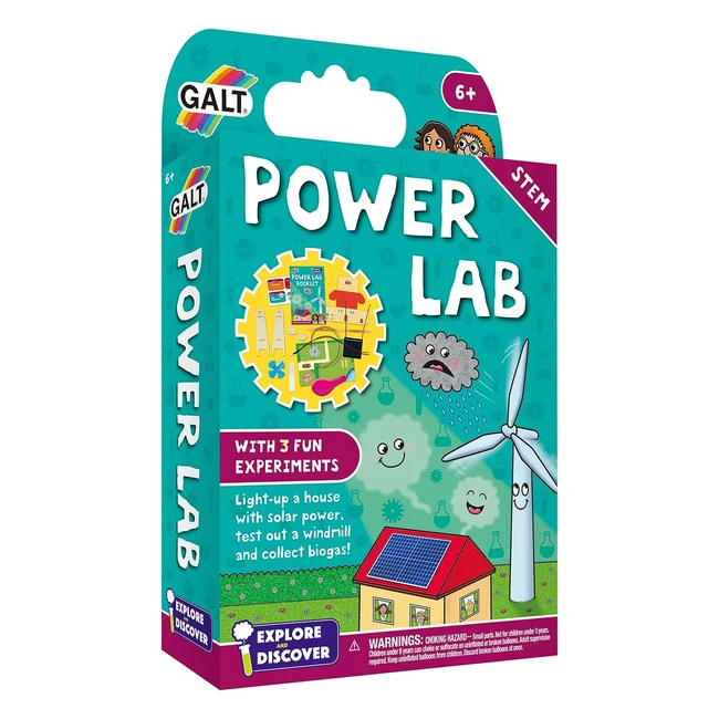 Galt Power Lab Science Kit for Kids | STEM Learning | Ages 6+
