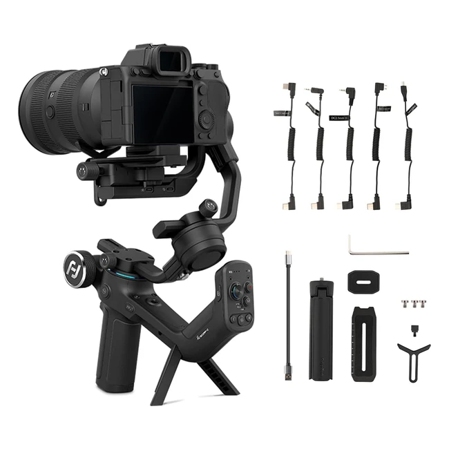 Stabilisateur de poche FeiyuTech Scorpc - 3 axes charge utile 25 kg poigne i