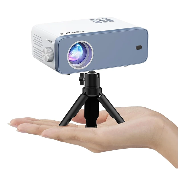 Mini projecteur Voplls 9500L portable 1080p Full HD avec zoom 50