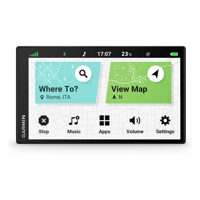 Garmin DriveSmart 76 MTS 7-inch Sat Nav with Amazon Alexa - Map Updates for UK, Ireland, and Full Europe - Environmental Zone Routing - Bluetooth Handsfree Calling - Live Traffic