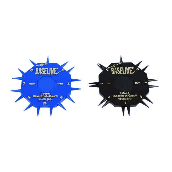 Baseline 121492 Discrimgon 2Point Diskriminator Pack of 2 - Przise Messergebni
