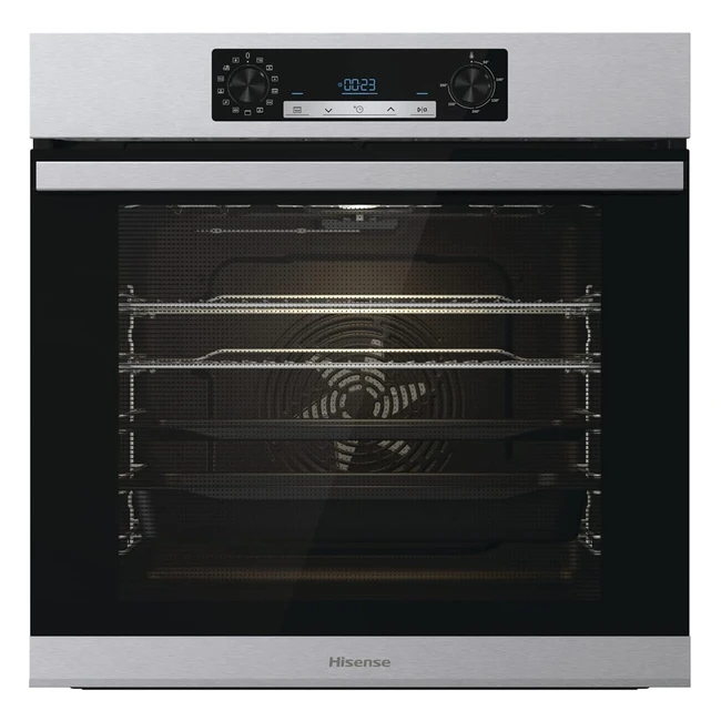 Hisense BSA65222AXUK 77L Built-in Electric Single Oven - Stainless Steel - A Rat