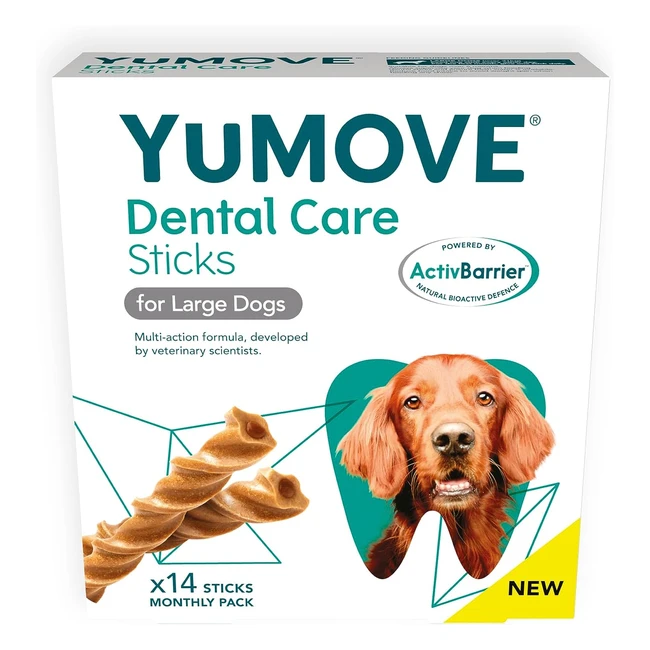 Yumove Dental Care Dental Sticks for Large Dogs - Target Plaque  Freshen Breath
