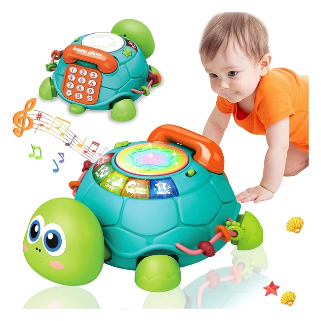 Juguetes para bebés de 1 año - Luces, sonidos de animales - Regalo de cumpleaños para 6-18 meses