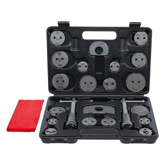 Kraftmann Kolbenrckstellwerkzeug-Set fr Bremskolben mit Rechtsgewinde und Li