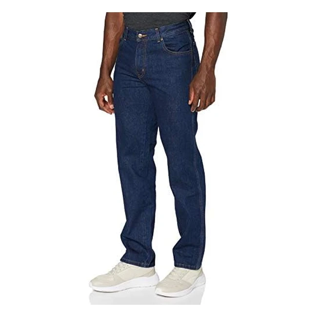 Wrangler Men's Texas Darkstone Jeans - Darkstone, 30W 32L - Low Waistline, 100% Cotton