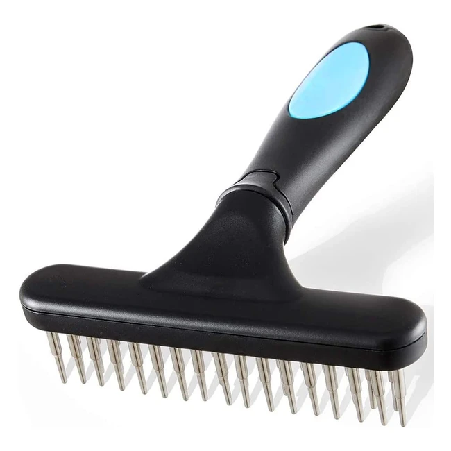 Cepillo de Depilación para Mascotas | Secwell | Doble Fila | Pelo Mediano y Largo