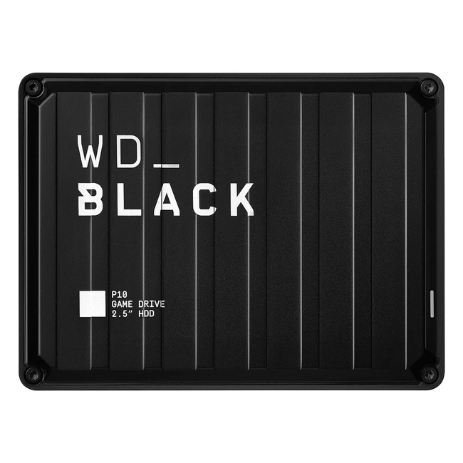 WDBlack P10 2TB Game Drive fr Konsolen und PCs - Schnelle externe Festplatte