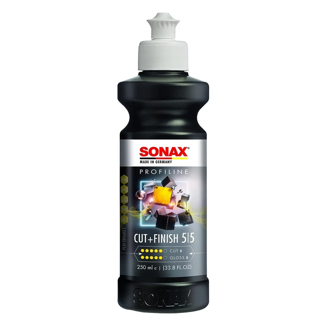 Polish Sonax Profiline Cutfinish 250 ml - Corrige microrayures importantes