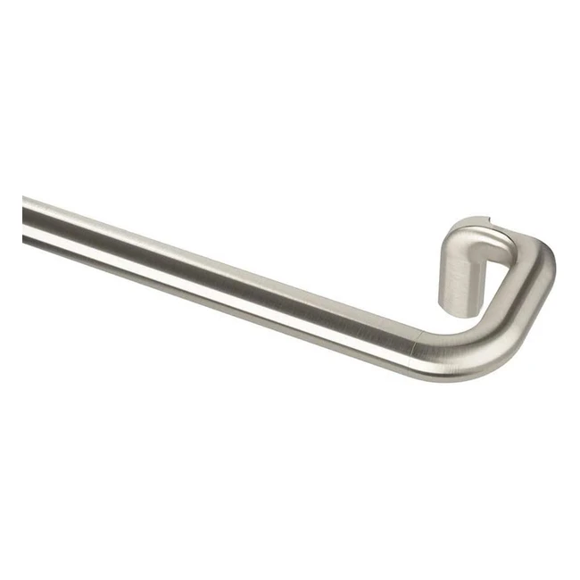 Asta per tende oscuranti Umbra Twilight 71122 cm - Acciaio nichel opaco