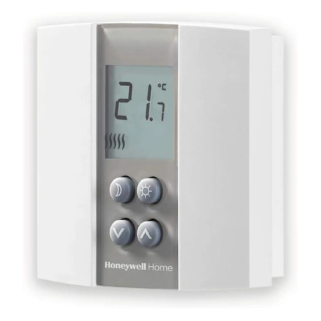 Honeywell Home T135C110AEU DT135 Digital Wired Nonprogrammable Thermostat - Whit