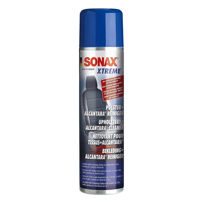 Nettoyant Sonax Xtreme pour tissus/alcantara 400ml - Élimine les taches et neutralise les odeurs