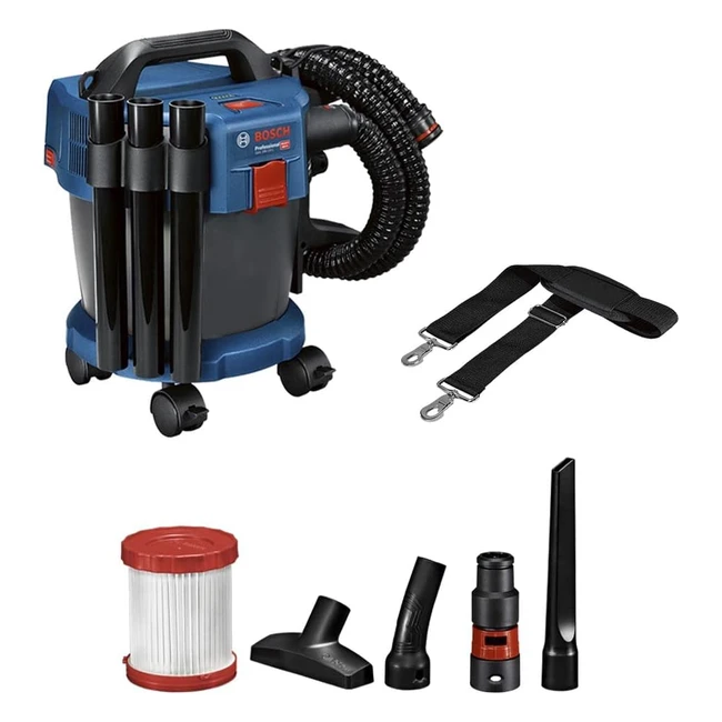 Bosch Professional 18V Akku-Nasstrockensauger Gas 18V10 L - Exzellente Saugleistung und einfacher Transport