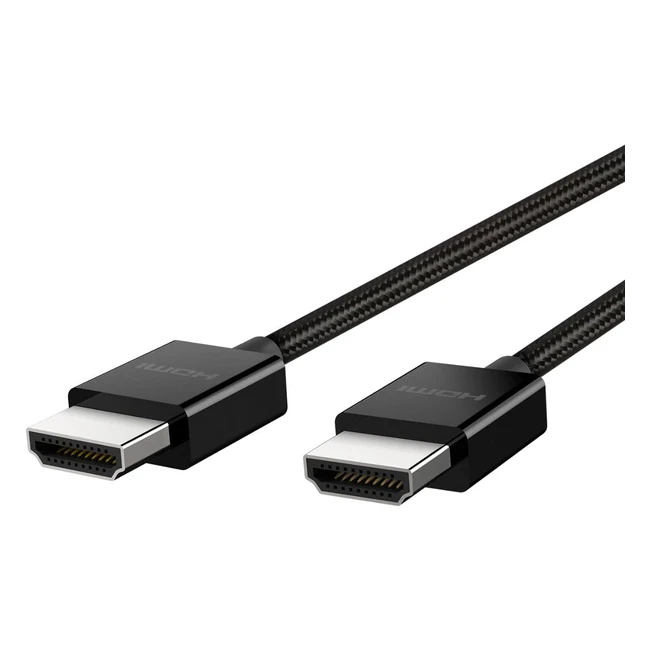 Belkin Ultra High Speed HDMI 21 Cable 4K Dolby Vision HDR | Apple TV 2m Black