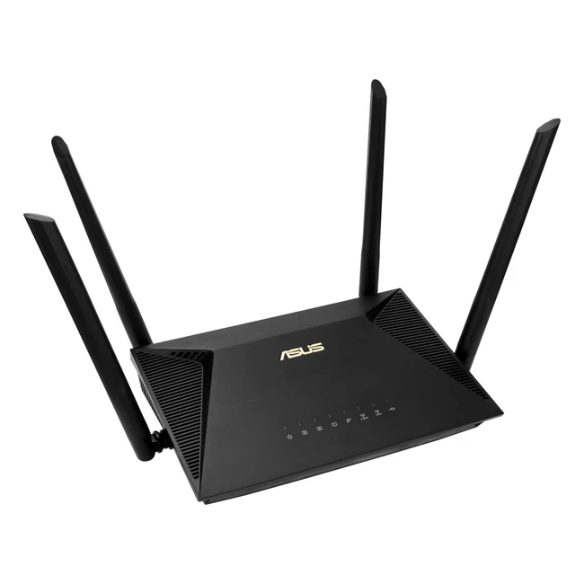 ASUS RT-AX53U AX1800 Homeoffice Router WiFi 6 Gigabit Quadcore CPU USB AiProtection