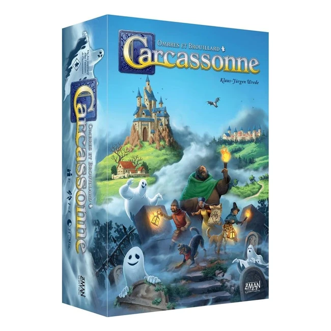 Carcassonne Ombres et Brouillard - Jeu de socit -  partir de 8 ans - 1  