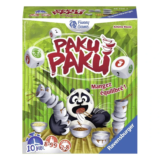 Ravensburger Paku Paku - Jeu d'ambiance et d'adresse - En famille ou entre amis