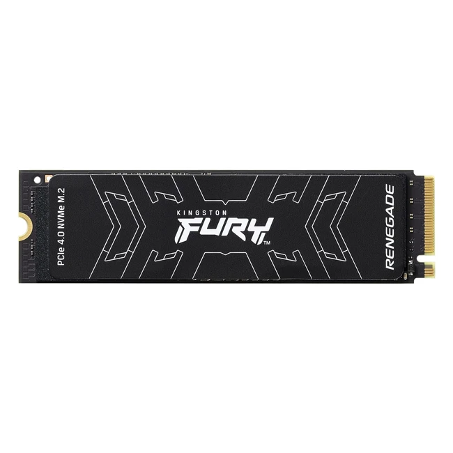 Kingston 2000 GB Fury Renegade PCIe 4.0 NVMe M.2 SSD für Gamer, Enthusiasten und Hochleistungsnutzer
