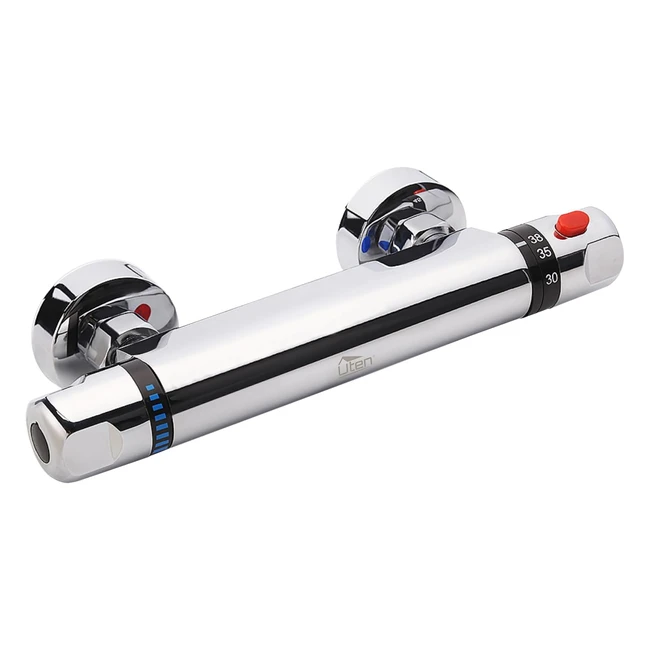 Miscelatore Termostatico per Doccia a Parete - Regolazione Rapida della Temperatura - Sicurezza Antiscottatura