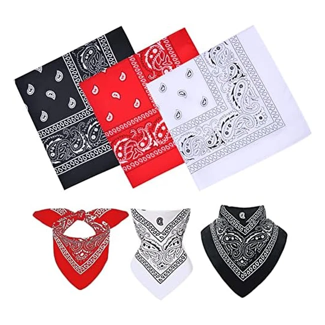 Pauelos de Cabeza Únicos para Mujer y Hombre - Diseño Pirata - Moda y Deporte - Colores Unisex - 54x54 cm