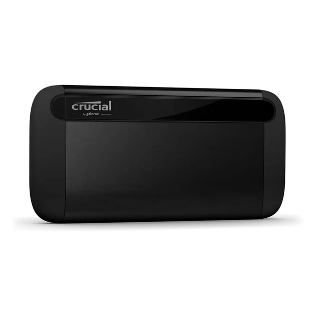 Crucial X8 2TB Portable SSD | Up to 1050MB/s | PC & Mac | USB 3.2 | External Solid State Drive