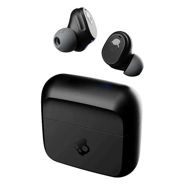 Skullcandy Mod In-Ear Wireless Earbuds - Crystal Clear Audio - 34hr Battery - Works with iPhone, Android, and Bluetooth - Black