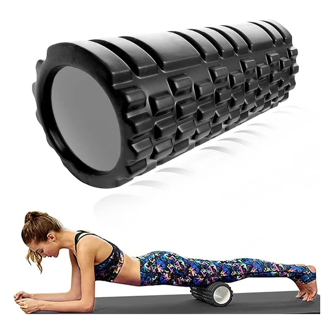 Dewanxin Rouleau de Massage Foam Roller - Crossfit Pilates - 30x8cm