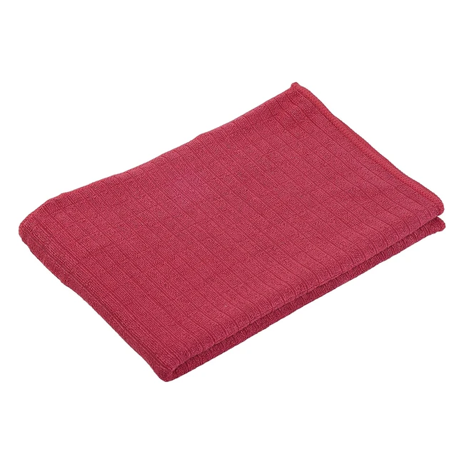 High-Quality Microfiber Tea Towels Set of 3 - Bordeaux - 50x70cm