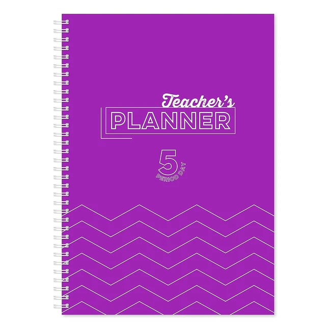 Silvine A4 Teachers Academic Planner | Durable Hardback | 204 x5 Period Planner Pages