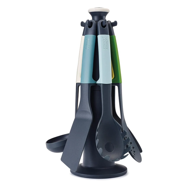 Ensemble de 6 ustensiles de cuisine Joseph Joseph Elevate avec support rotatif -
