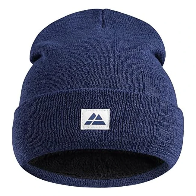 Gorro de invierno Danish Endurance con forro polar - Suave y cálido - Materiales reciclados