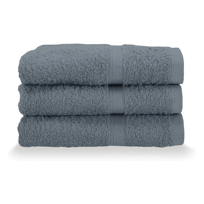 Gabel Asciugamani Ospite in Cotone Idrofilo 40x60 cm - Set da 3 Pezzi