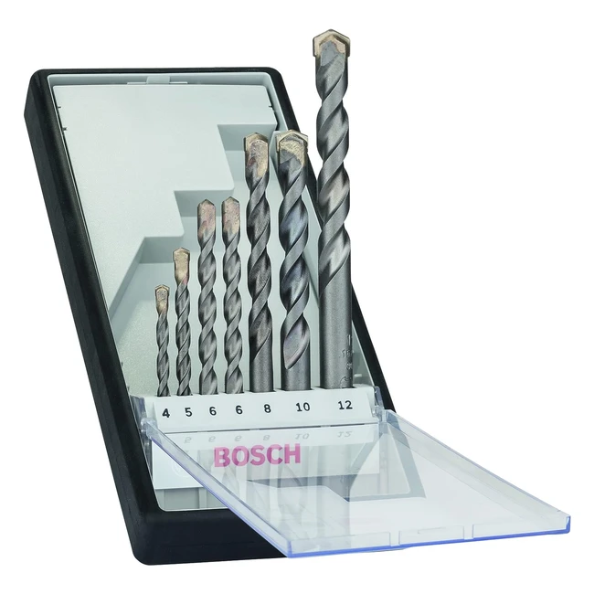 Bosch Professional 7-teiliges CYL3 Betonbohrer-Set, Ø 4-12 mm, robuste Linie, Zubehör für Schlagbohrmaschinen