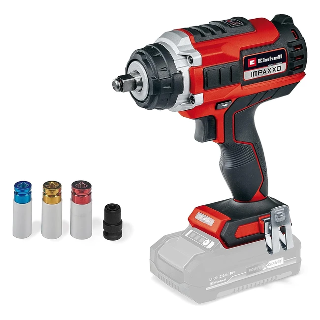 Einhell Impaxxo 18400 Power Xchange Profi Akku-Schlagschrauber Li-Ion 18V 400Nm 