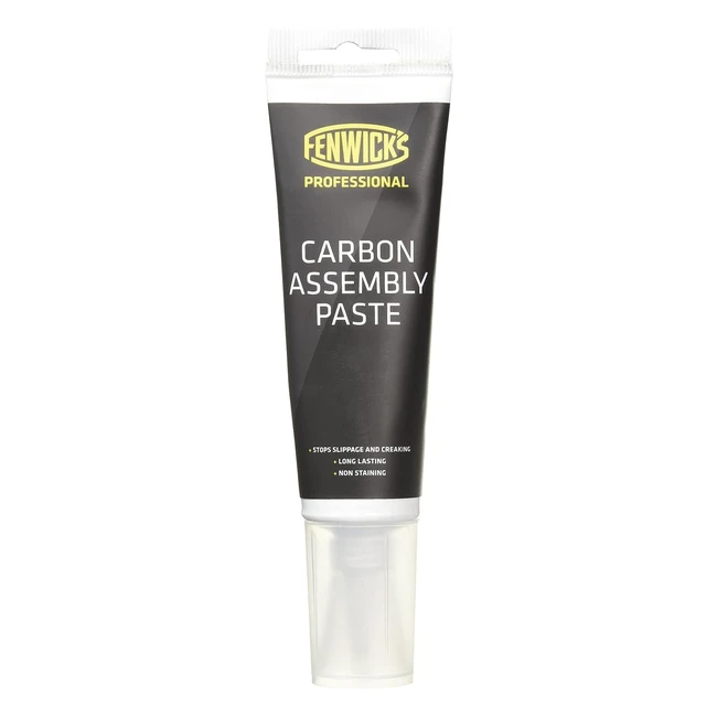 Fenwicks Professional Carbon Assembly Paste Tube - Black 80ml