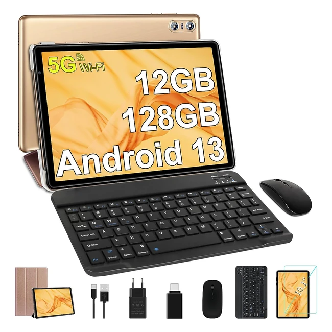 Tablet Sebbe 10 pulgadas Android 13  12GB RAM 128GB ROM  Octacore 20 GHz  Blu