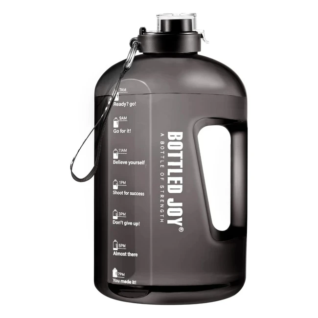 Borraccia Sportiva Ghonlzin 25L - Bottiglia d'Acqua con Indicatore del Tempo - Senza BPA