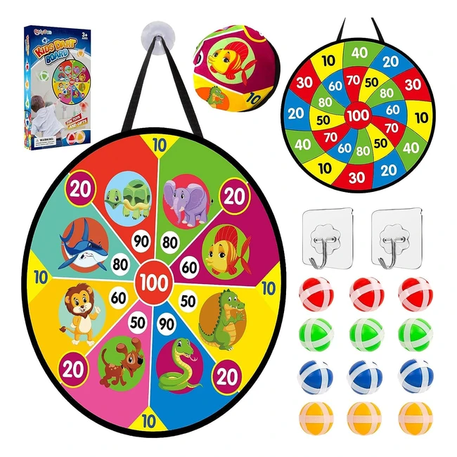 Jeu de flchettes pour enfants - Marque Onlyfun - Rf 48cmSR - Jeux de fte 