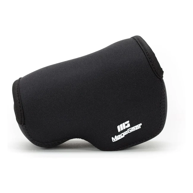 Étui Megagear MG734 pour Panasonic Lumix DCGX950 GX900 DCGF10 DCGF9 DCGX850 GX800 DMC-GX85 GX80 12-32mm DCGF8 DCGF7 DCGF6 DCGF5 - Noir