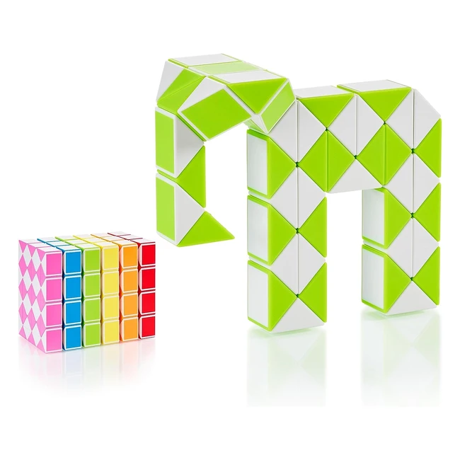 Cubidi Serpiente Mgica - Juegos de Rompecabezas - Regalos Cumpleaos - Verde