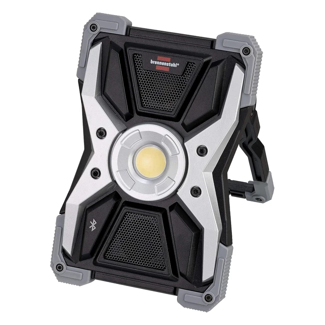 Foco LED Brennenstuhl Rufus 30W con altavoces Bluetooth - Luz de trabajo profe